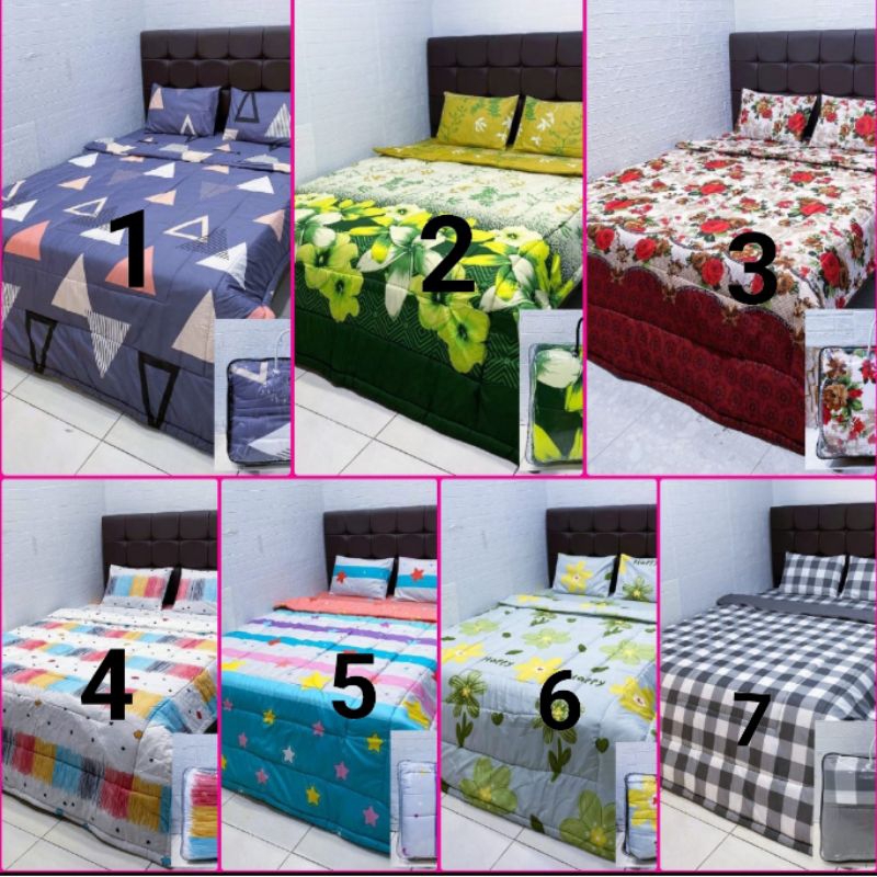 BED COVER SET SIZE 180×200