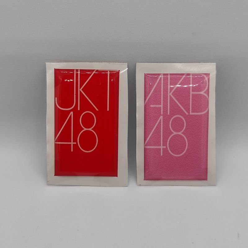 

[READY] Stiker Timbul Logo JKT48 AKB48 sticker anti air