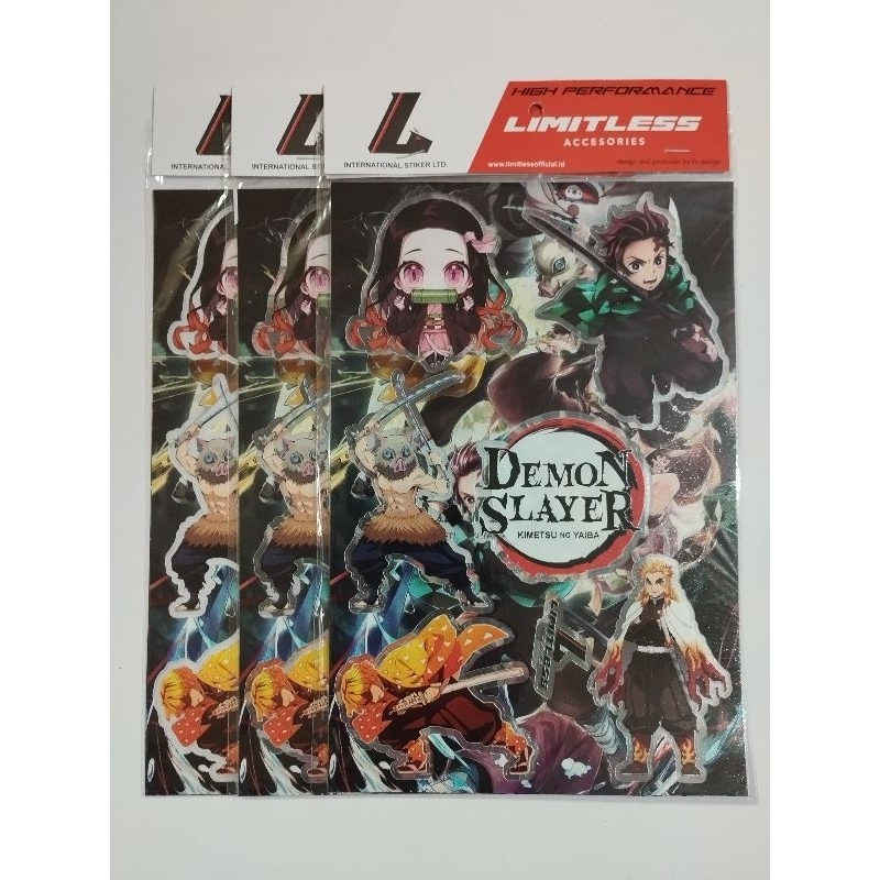 

stiker super clear demonSlayer 1