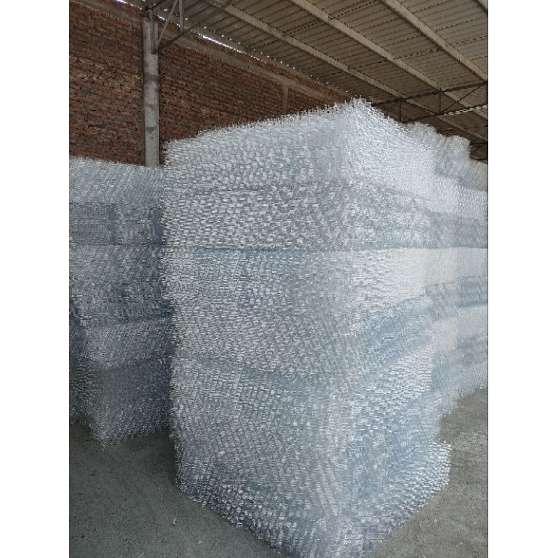Media Sarang Tawon IPAL / Honeycomb Biofilter 100x30x30 Tebal Bahan 0,20mm