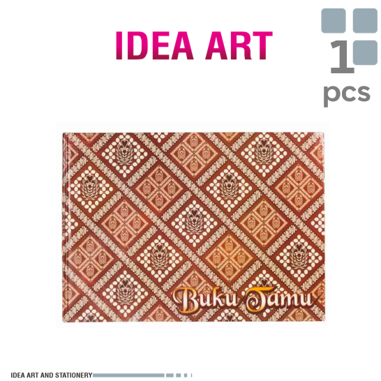 

Kenko Buku Tamu BT 3224 Motif Batik / Pcs