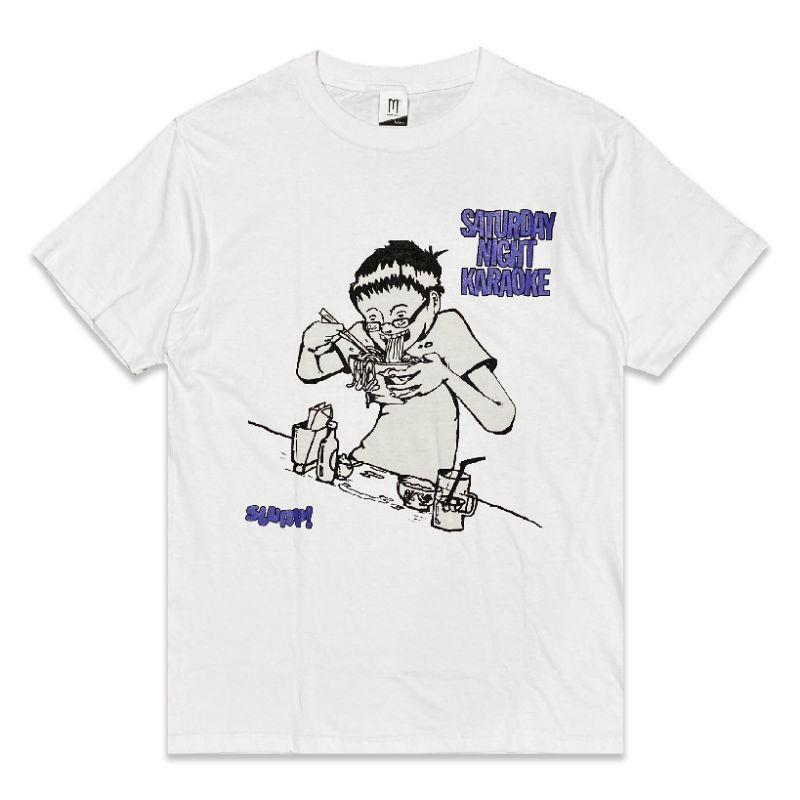 Ready Stock - Tshirt SATURDAY NIGHT KARAOKE -  SLURP