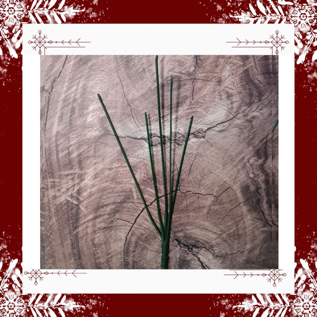 Kawat Bunga Tangkai Bunga Cabang 5 / 1 Lusin