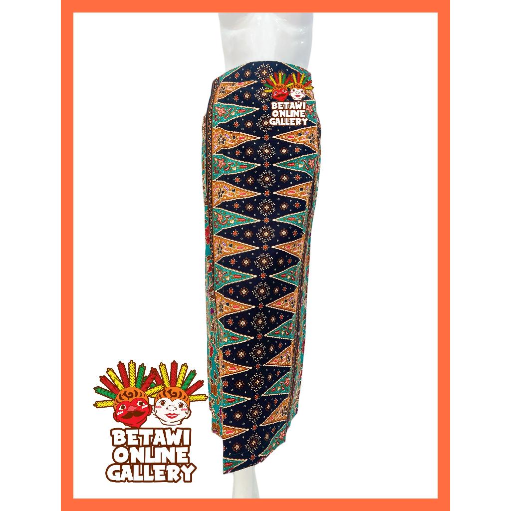 Rok Tumpal Batik Betawi Full Karet / Rok Batik Betawi / Rok Tumpal