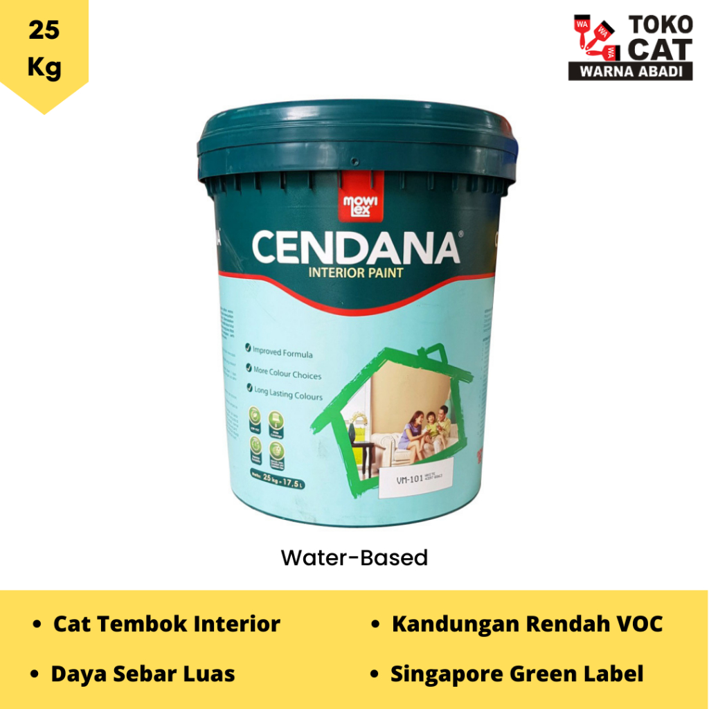 Cat Tembok Interior Cendana 25 kg