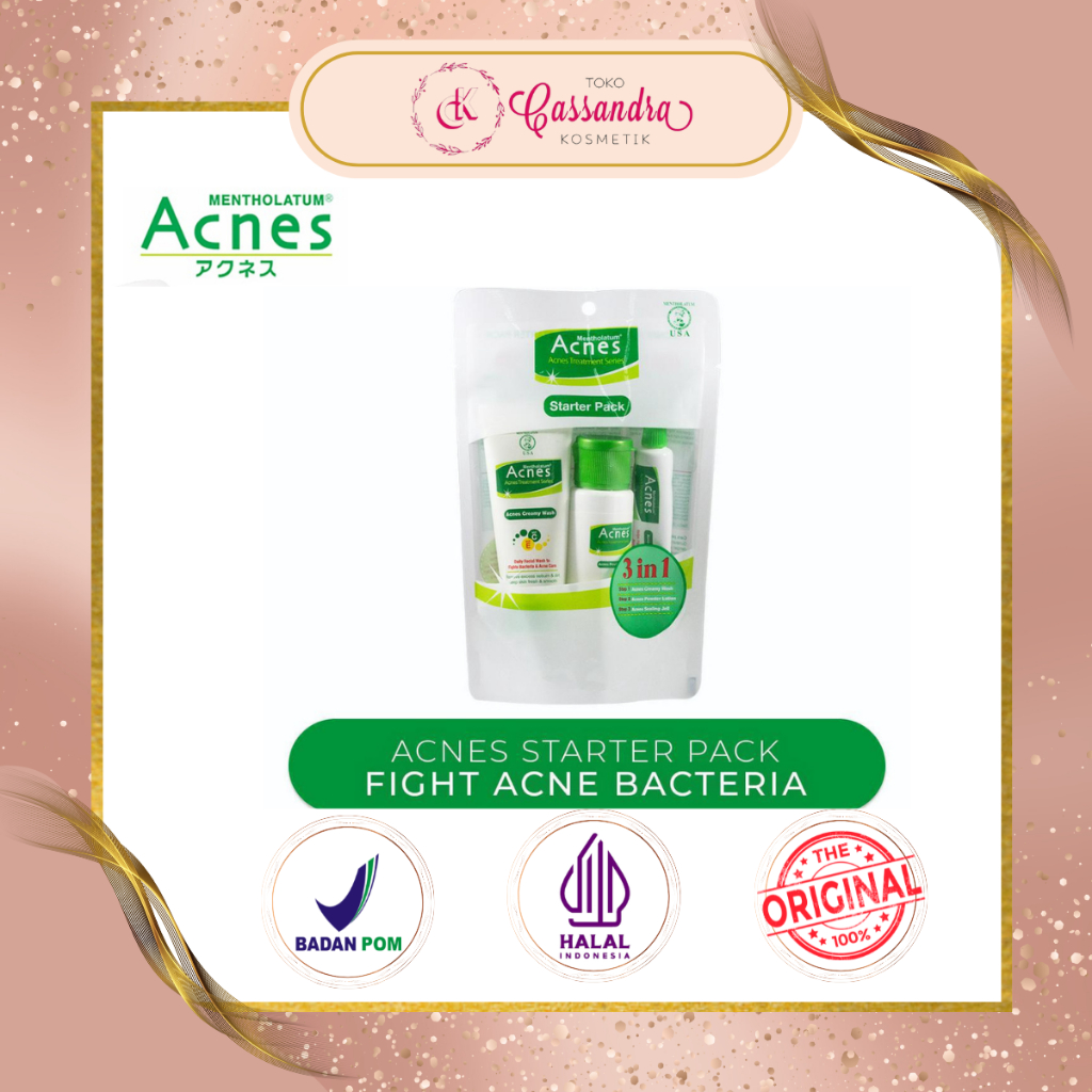 ACNES STARTER PACK [PAKET 3 IN 1]