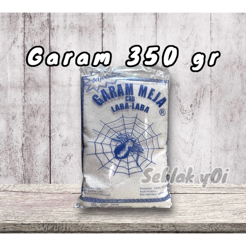 

Garam Meja 350 gram