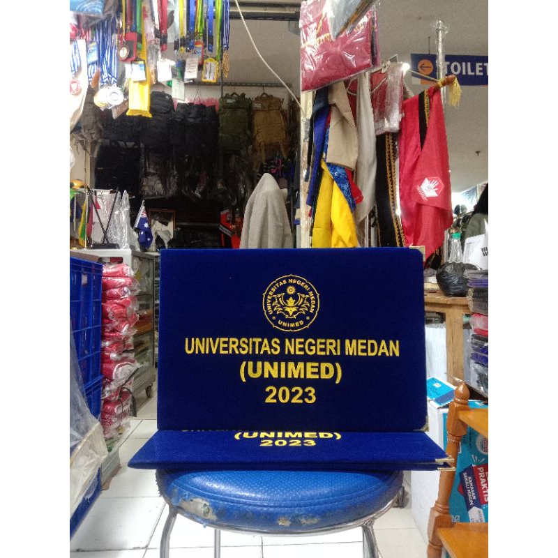 map custom logo sablon ukuran map 23x34cm/F4