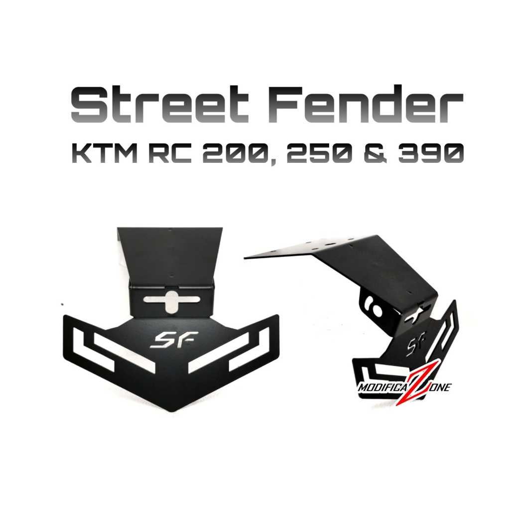 Street Fender Tail Tidy Dudukan Plat Nomor Motor KTM RC 200 250 390 Modificazone Aksesoris Original