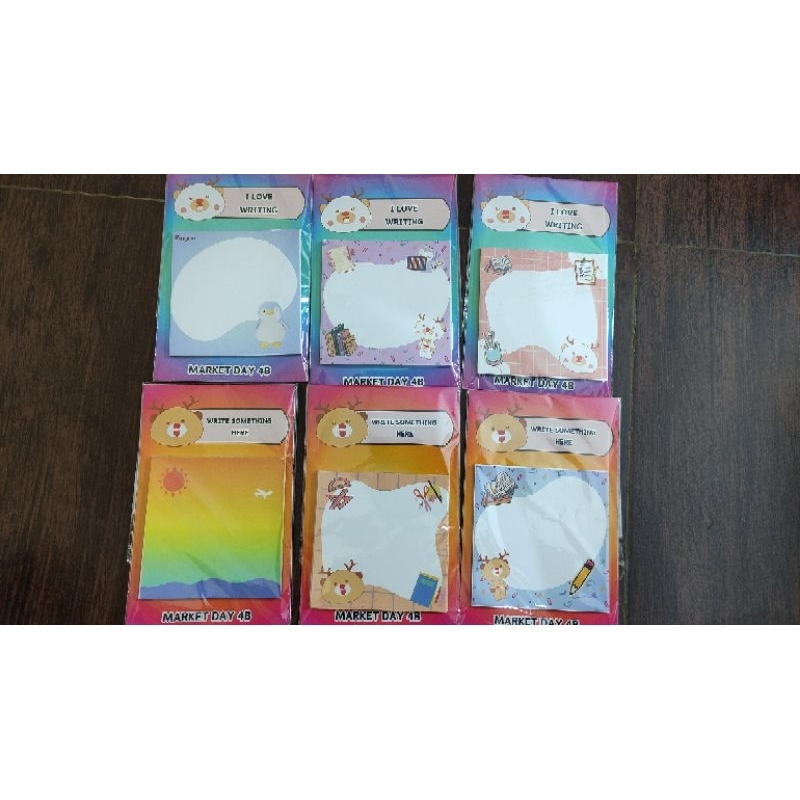 

Memo Pad Custom souvenir ultah anak ulangtahun wedding acara birthday