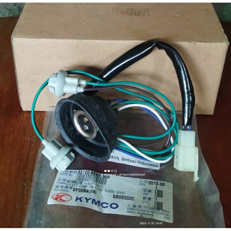 Soket Headlamp kymco Dink