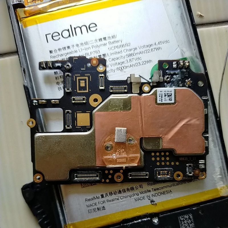 mesin realme c15 mediatek 4/64