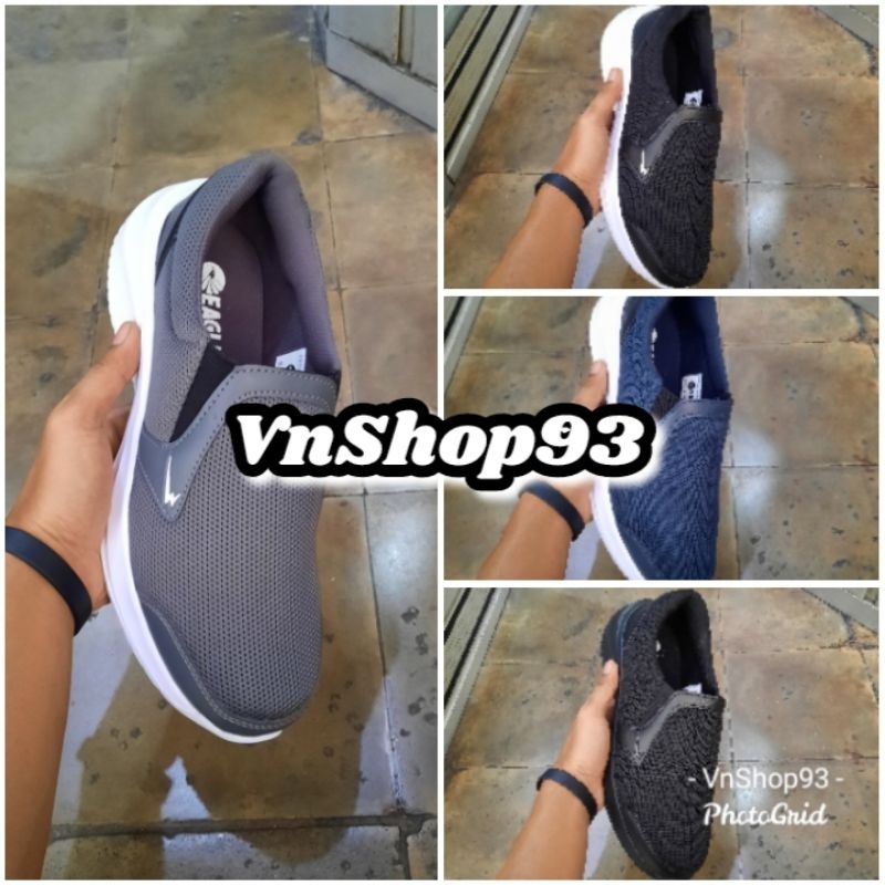 Eagle Arena Sepatu Olahraga Fashion Slip On Pria