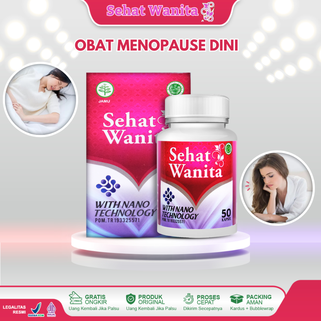 Obat Menopause Dini Penunda Menopause Pencegah Menopause ini Siklus Haid Tidak Normal Tidak Haid Jam