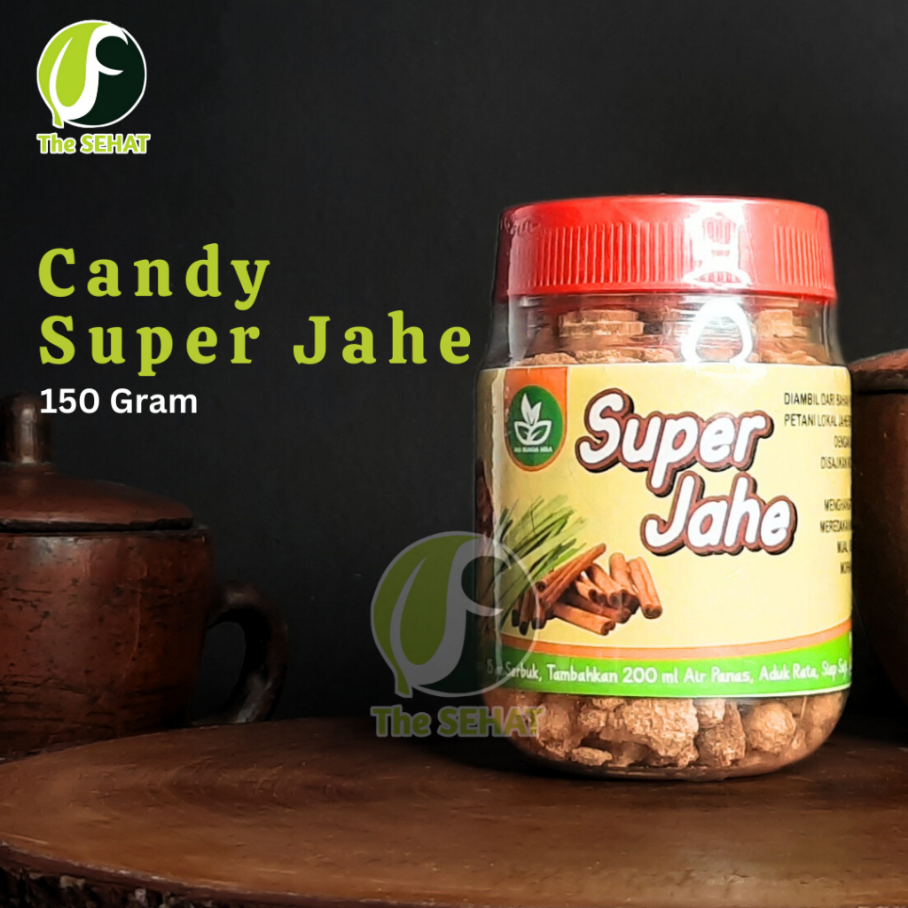 

Candy Jahe Super Permen Jahe Asli Penghangat Badan Meredakan Flu Jahe Seduh Segar 150gr