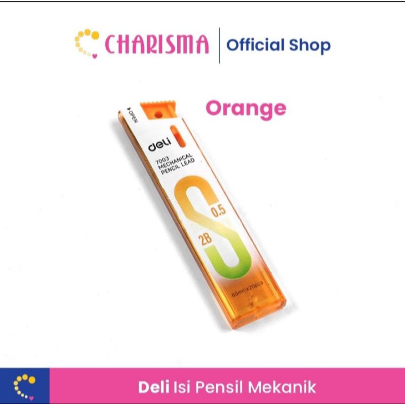

charisma Mechanical Pencil Lead - Refil Isi Pensil 0.5 mm 97620Merk: Deli