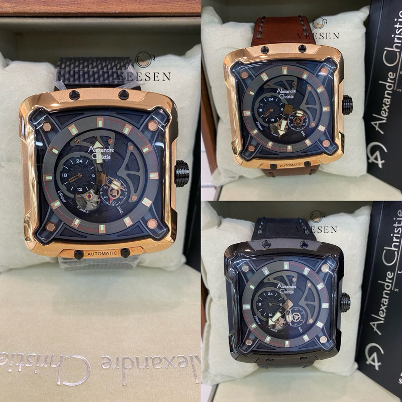 Jam Tangan Alexandre Christie Ac 3030 Automatic Original Pria
