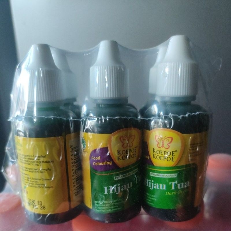 

pewarna makanan hijau tua