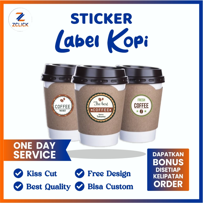 

STIKER LABEL BOTOL KOPI/STIKER MINUMAN/CETAK LABEL COFFEE KEKINIAN/STICKER/CETAK LOGO STIKER/STICKER MAKANAN/STIKER MURAH/STICKER LOGO/PRINT STIKER CUSTOM/