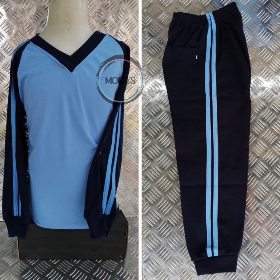 Diskon Setelan Kaos Olahraga Anak SD/SMP/SMA Seragam Baju Olahraga Anak Sekolah Size 4L & 5L JUMBO
