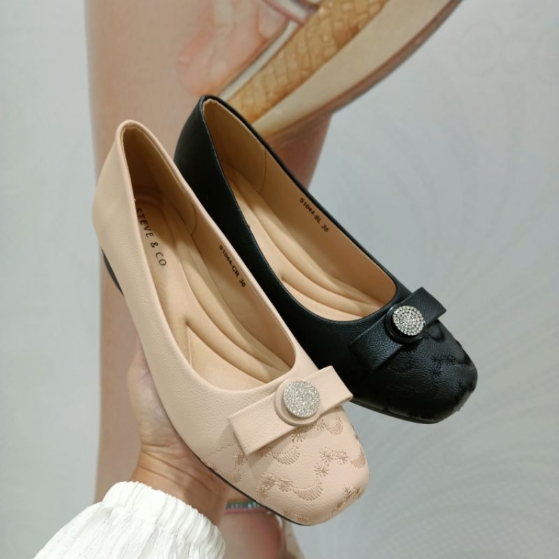 STEVE&CO sepatu wanita wedges 3cm