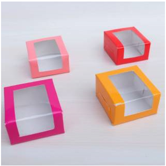 Gift Box / Mini Box / Kardus Mini (dgn mika) Untuk souvenir kotak kado Uk. 5,5 x 5,5 x 3 cm