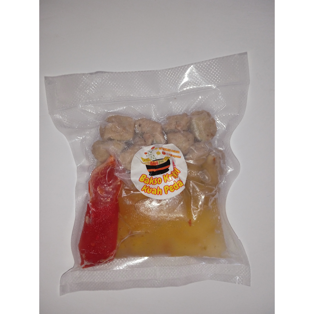 

BAKSO KRIKIL BESAR KUAH PEDAS