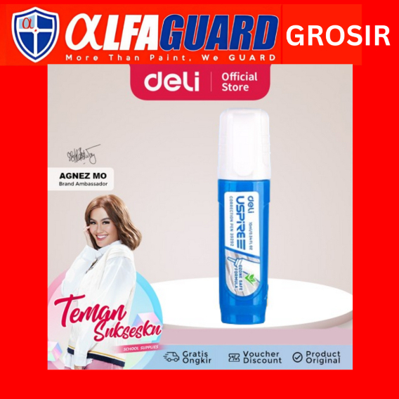 

Deli Tip X Koreksi Pena Ujung Logam tidak bercun 10ml E39292