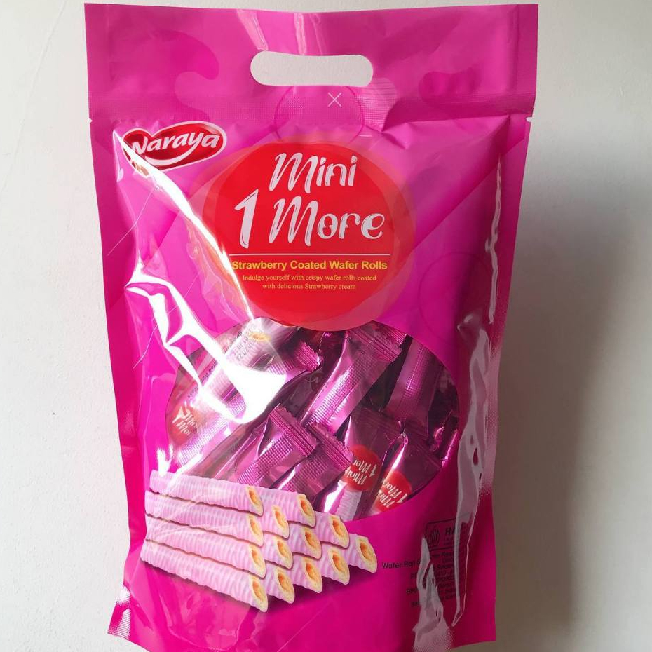 

Naraya Mini 1 More Chocolate Wafer Rolls 240gr