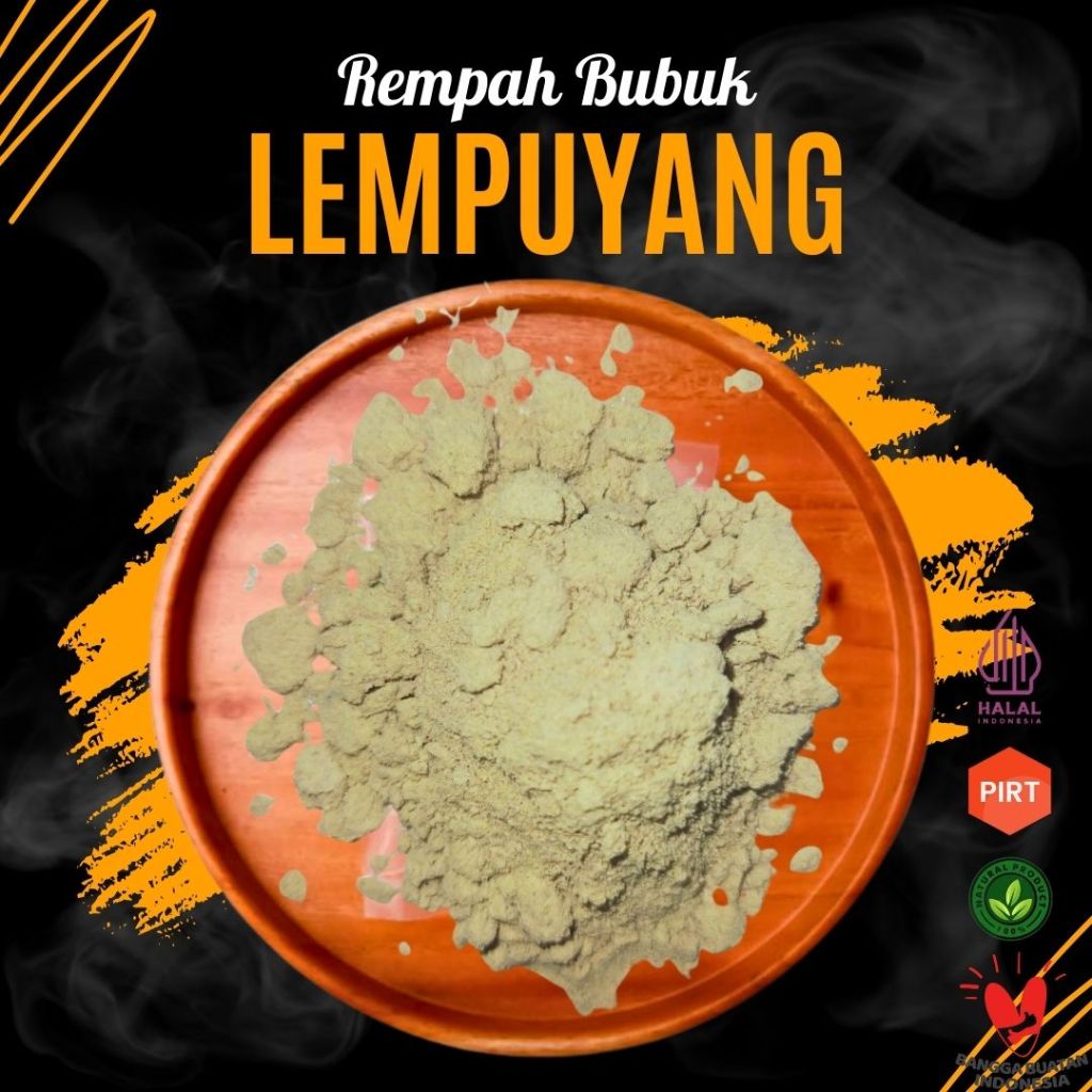 

Lempuyang (Bubuk) Herbal Rempah Organik