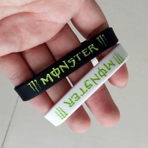 Gelang Tangan Karet Monster Couple Rubber Bracelet Keren Sport Hype