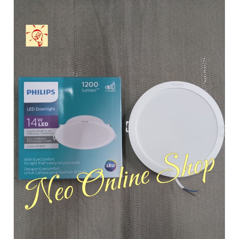 DL190B Eridani Downlight Philips 14W 14 Watt