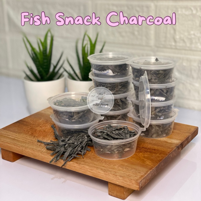 FISH SNACK variant charcoal snack sugar glider hamster original Thailand/ makanan sugar glider hamst