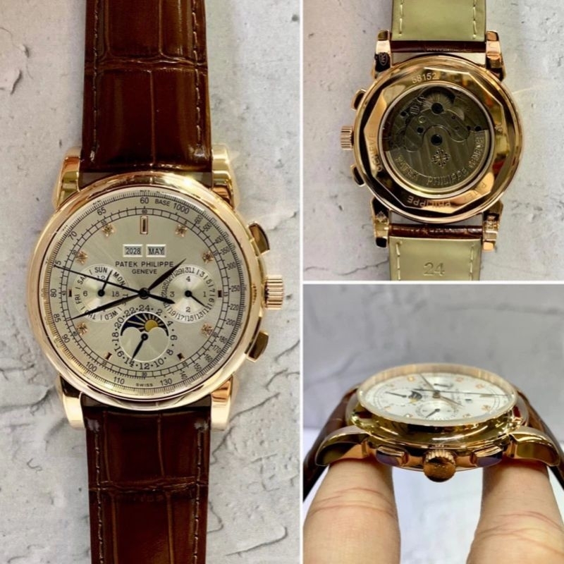 JAM PATEK PHILIPPE STRAP LEATHER JAM PRIA DM 45MM