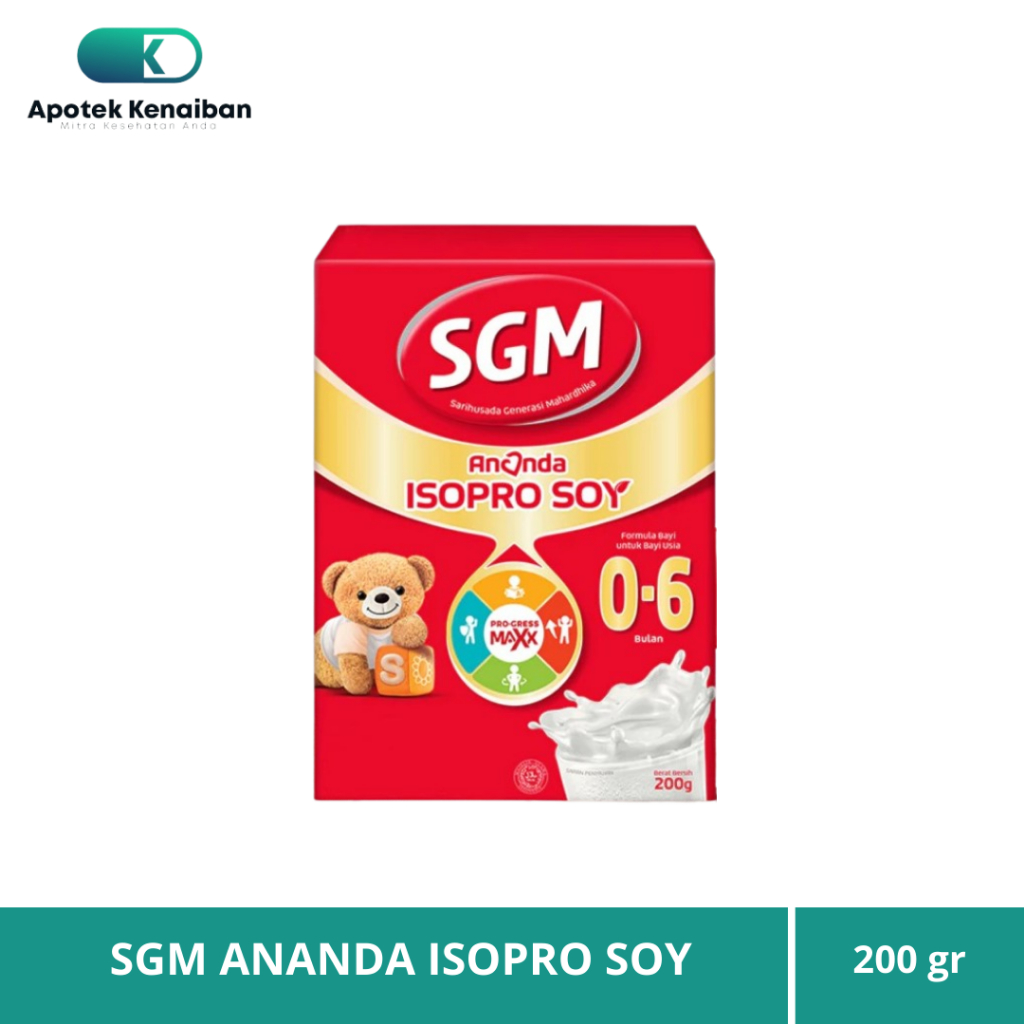 Sgm Ananda Isopro Soy 0-6 Bulan 200 Gr