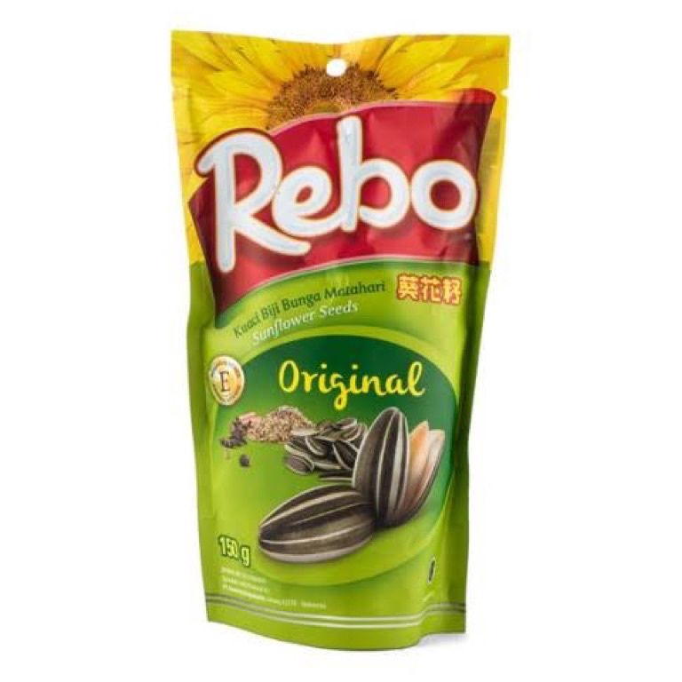 

BTFBR KHAS Kuaci Rebo 150gram / kuacirebo 150 / Kuaci bunga matahari 150gr 38