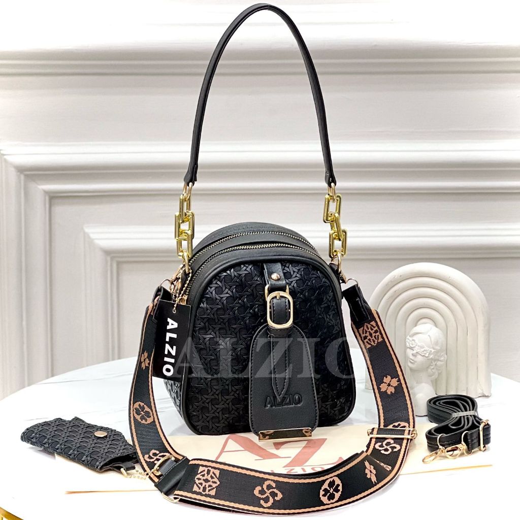 MURAH ALZIO - TAS WANITA HANDBAG SELEMPANG KOREAN SLING BAG - ALZIO VOXY BAG
