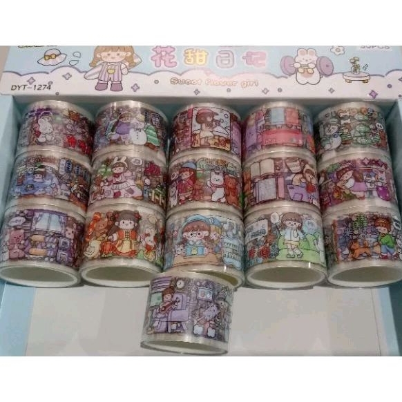 

Stiker DIY roll transparan 5 meter