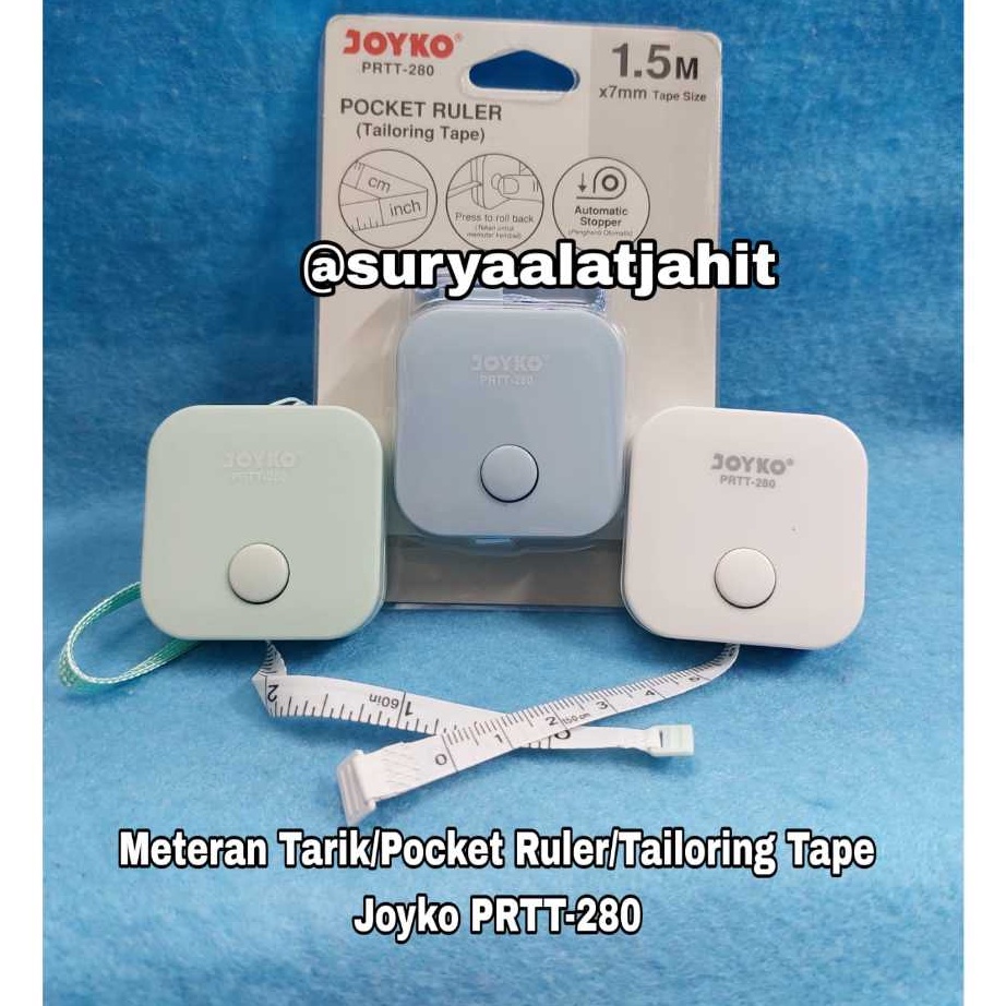 

Serba Murah Meteran Tarik PRTT-280 (1.5M) Joyko =rp.9.750/pcs Ready Stock