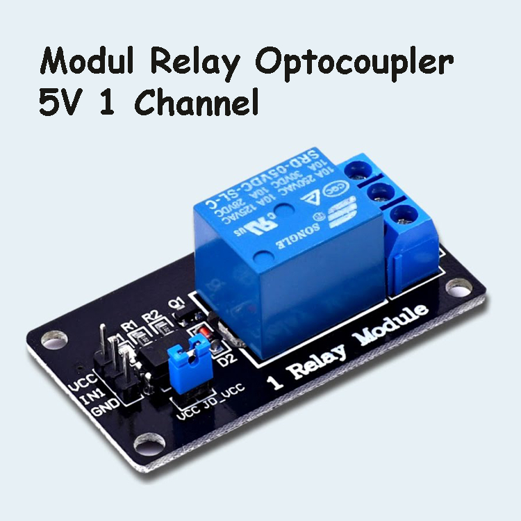Relay Modul 1 Channel Ch 5v Optocoupler Module