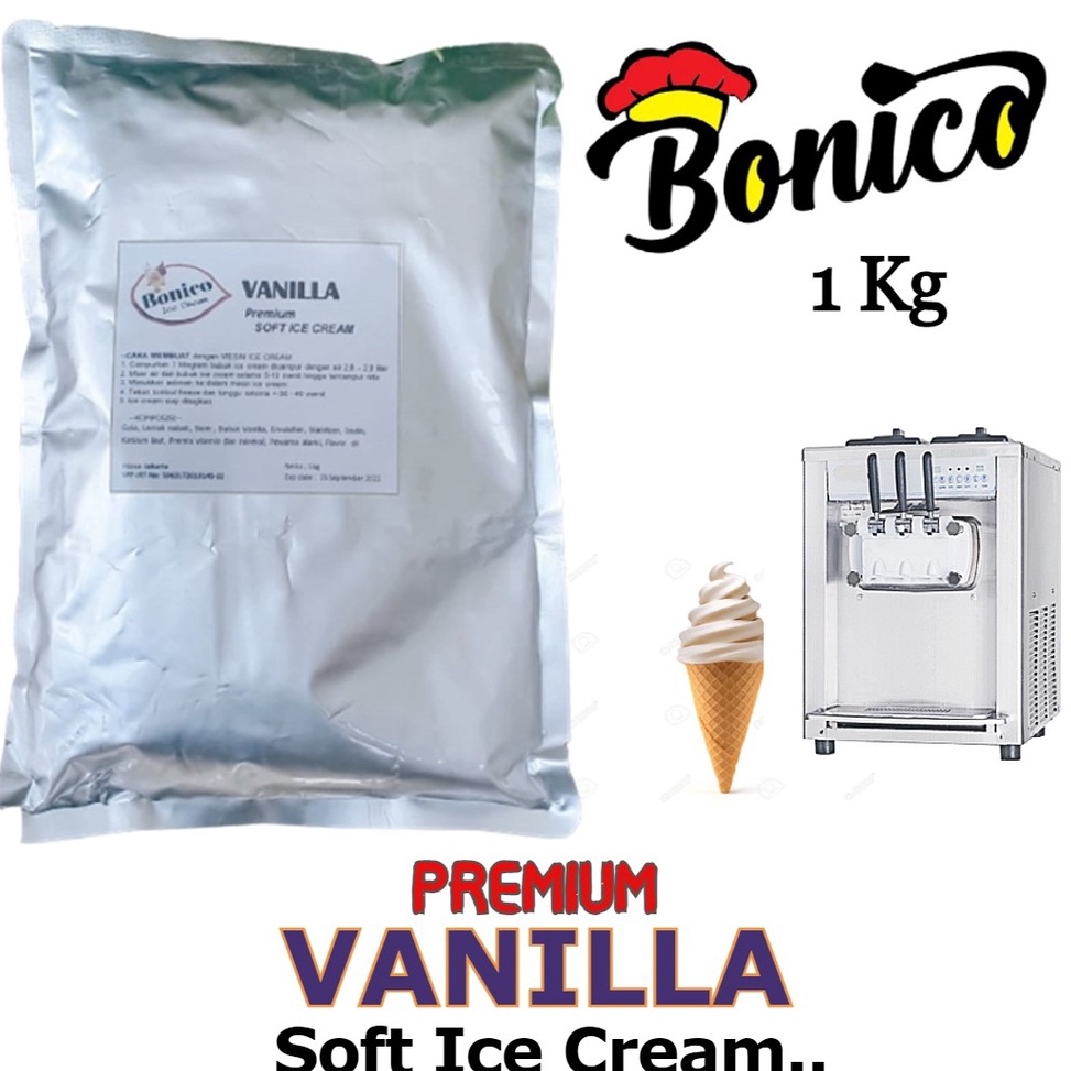 

Datang Kembali BONICO VANILLA SOFT ICE CREAM POWDER 1kg PREMIUM RESTO bubuk es krim mesin lembut VANILA cone frizco Jadilah Yang Pertama