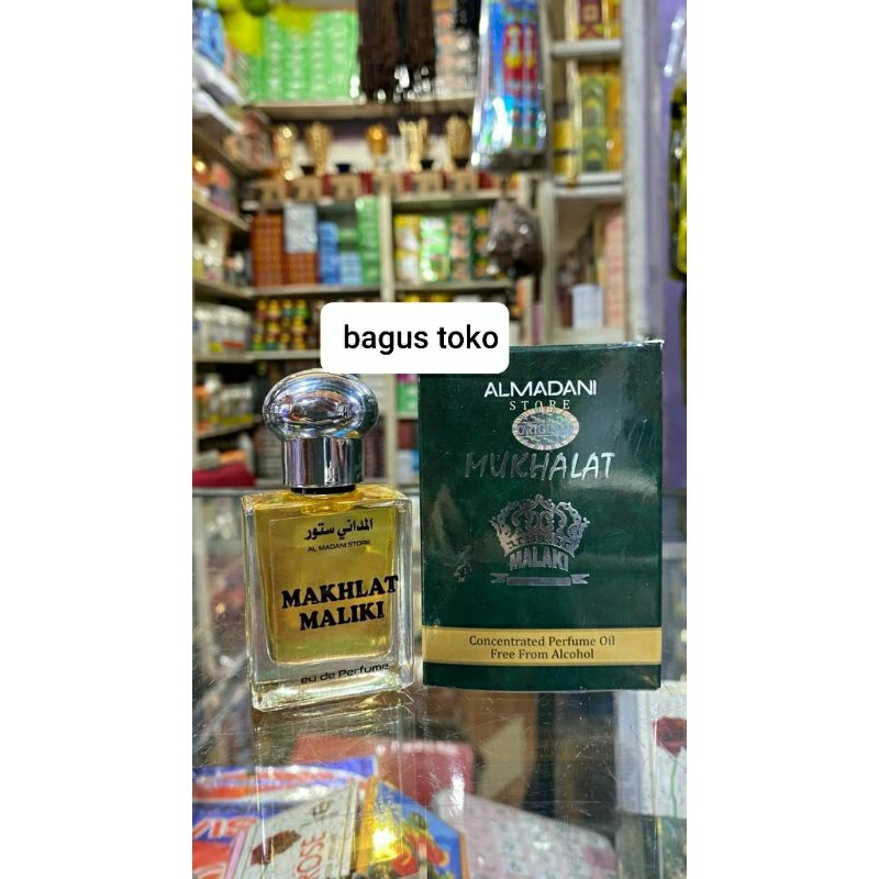 minyak wangi original parfum mukhalat malaki 15 ml aroma saudi albarokah