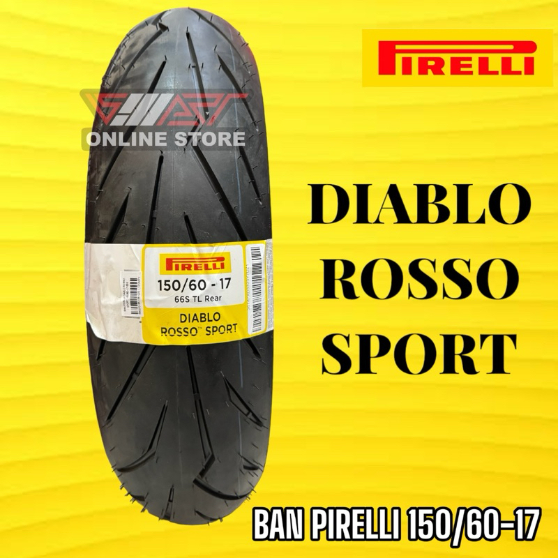 BAN PIRELLI DIABLO ROSSO SPORT 150/60-17
