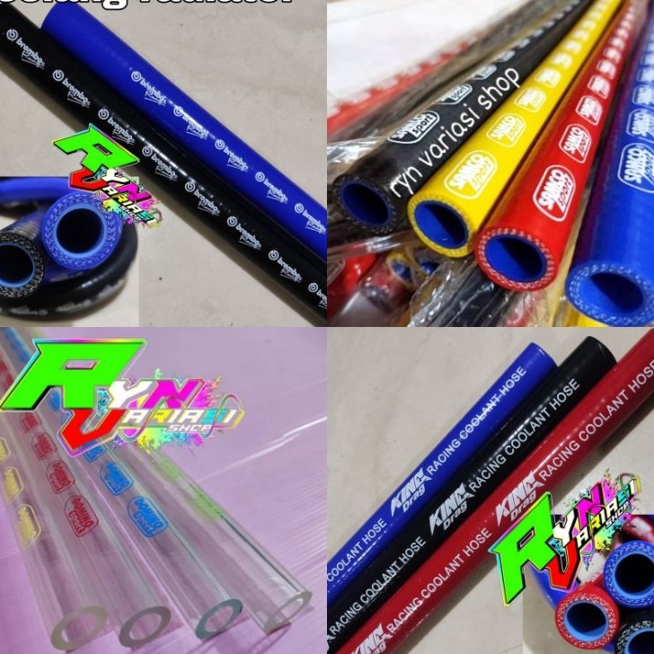 KODE OOW345 Selang radiator samco sport 50cm selang samco king drag vnd domino sport Ninja R ninja R