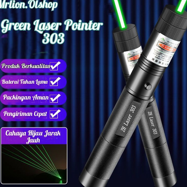 Bayar Di Tempat Laser/Green Laser Pointer Vanstar V-303/Laser Hijau ➭➱✥❄