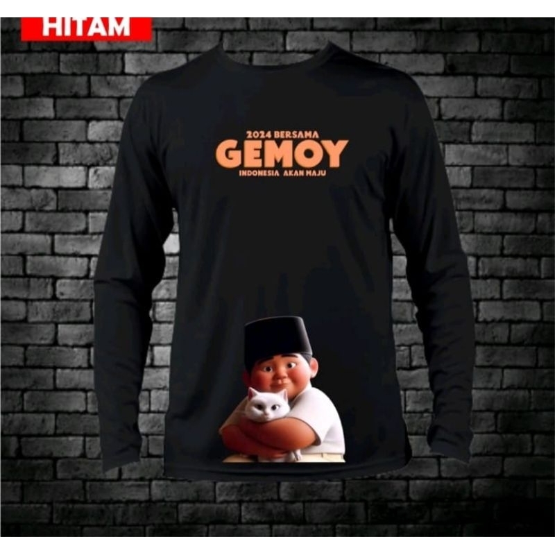 KAOS DISTRO KREN GEMOY LENGAN PANJANG