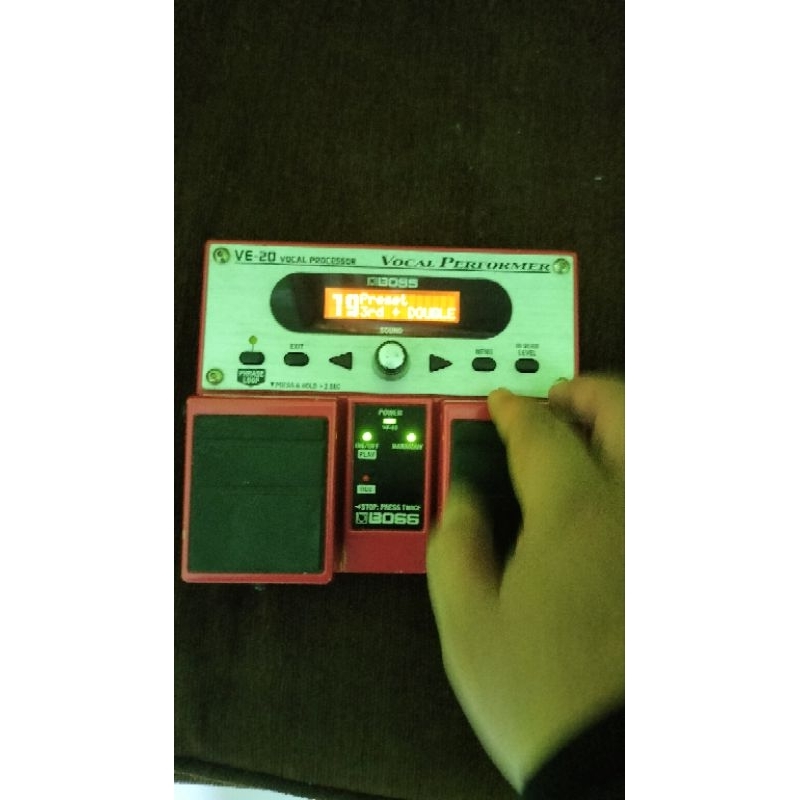 BOSS VE 20 Vokal Performes - Effect Vokal Ve 20