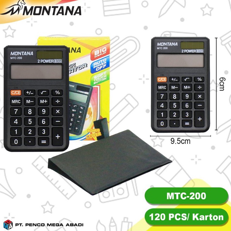 

Terkini Kalkulator Saku Elektronik 8 Digit / Electronic Pocket Calculator Kirim Langsung