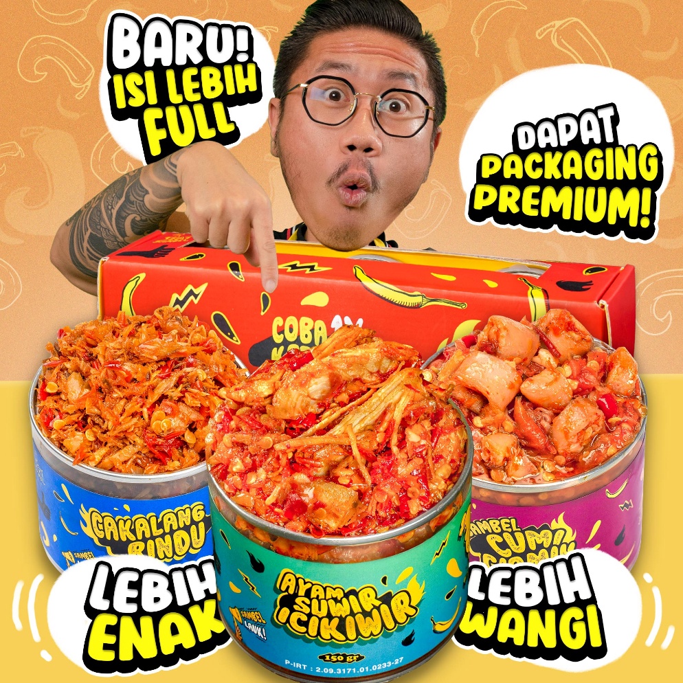 

[PRODUK-LPVSB98] Eatsambel - Paket Favorit Mas Yangun (Set 3) w7skb