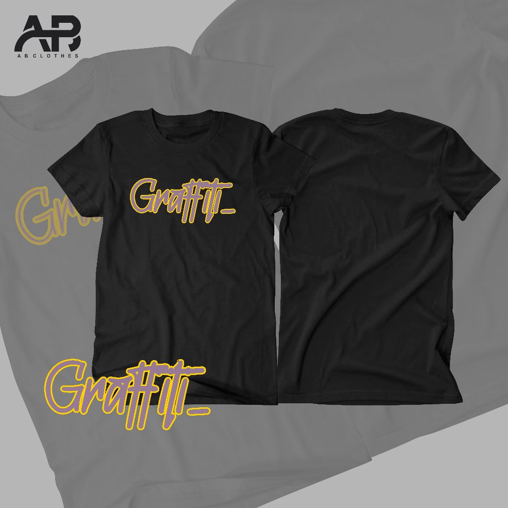 T-Shirt Graffiti/ Kaos Graffiti/ T-Shirt Custom/ Kaos Custom